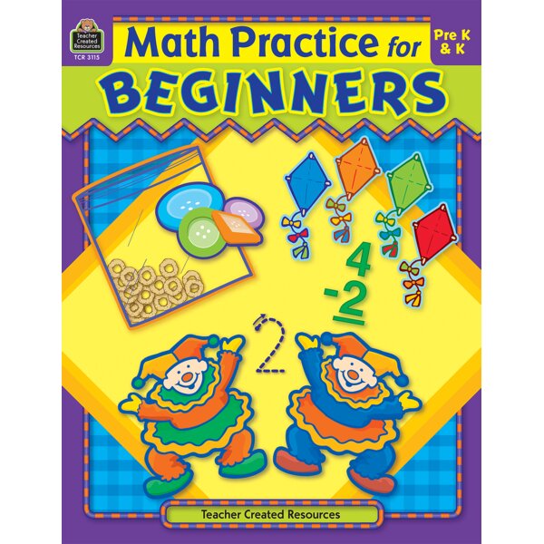 TCR3115 Math Practice for Beginners Image