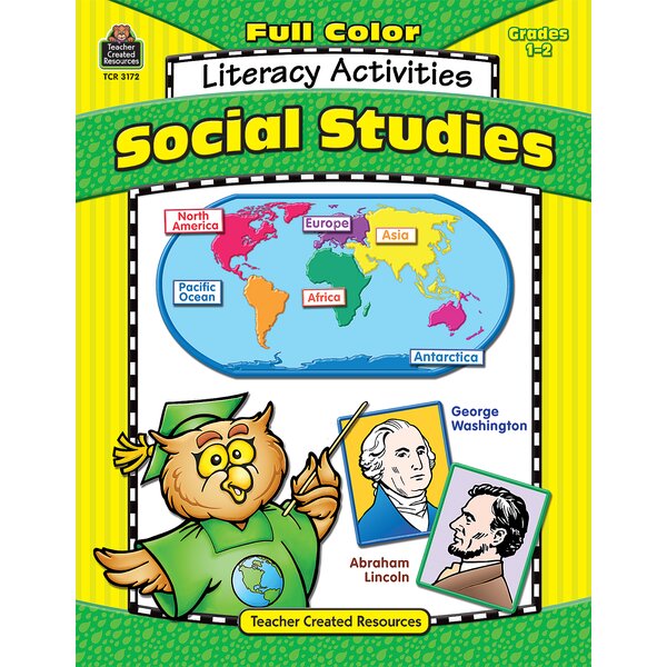 TCR3172 Full-Color Social Studies Literacy Activities Image