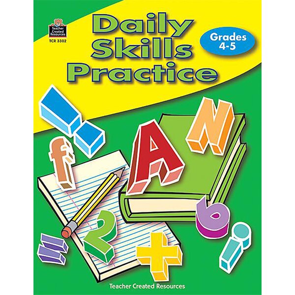 TCR3302 Daily Skills Practice Grades 4-5 Image