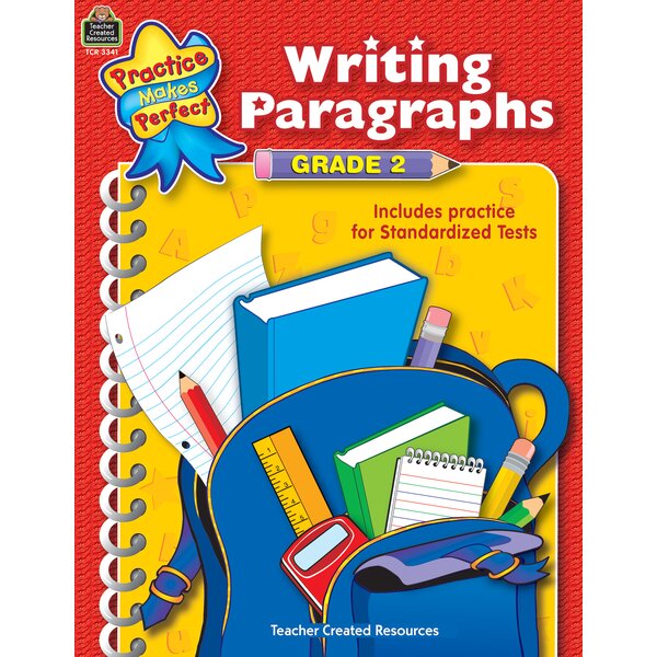 TCR3341 Writing Paragraphs Grade 2 Image