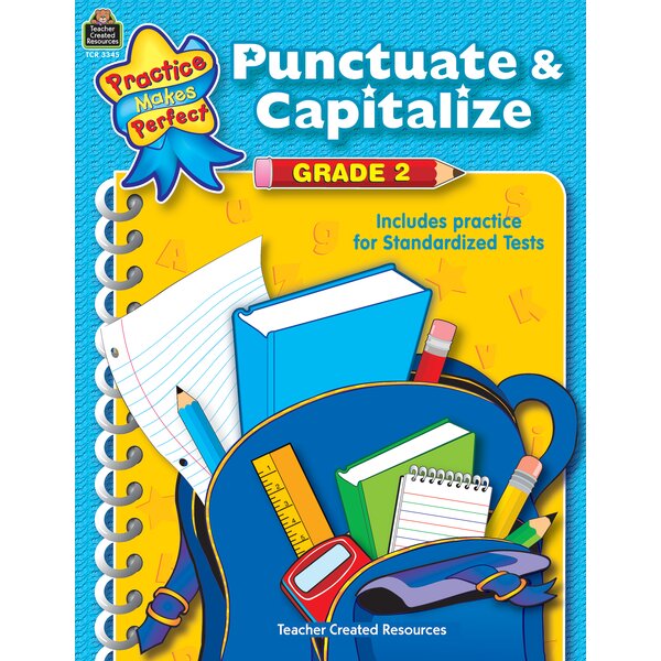 TCR3345 Punctuate & Capitalize Grade 2 Image