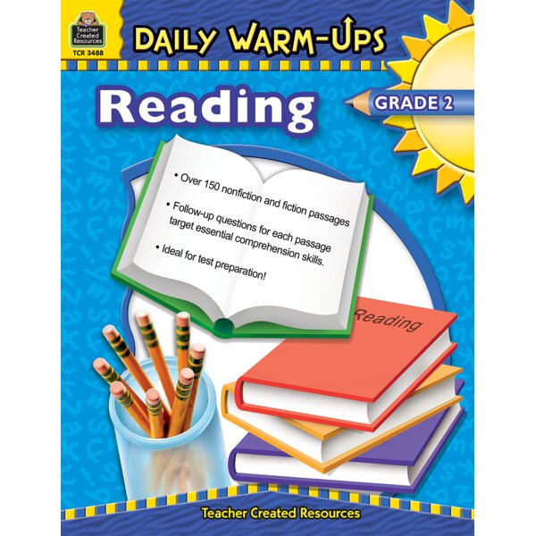 TCR3488 Daily Warm-Ups: Reading, Grade 2 Image