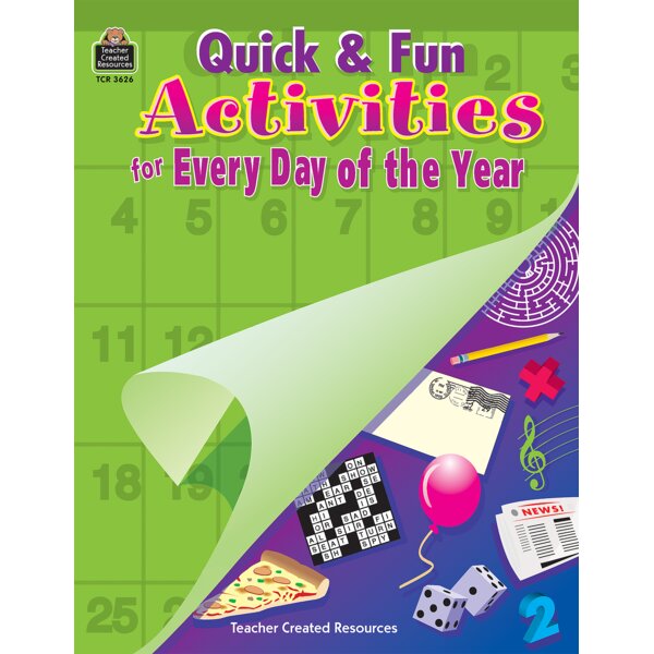 TCR3626 Quick & Fun Activities for Every Day of the Year Image