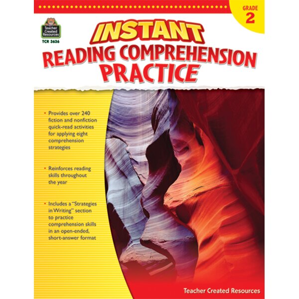 TCR3636 Instant Reading Comprehension Practice Grade 2 Image