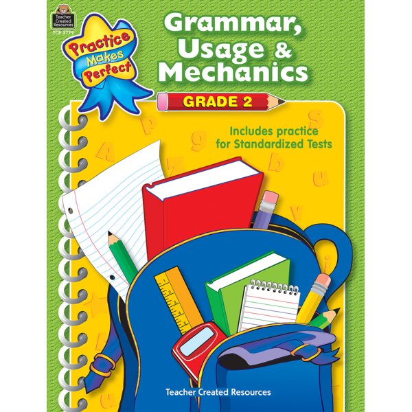 TCR3779 Practice Makes Perfect: Grammar, Usage & Mechanics Grade 2 Image