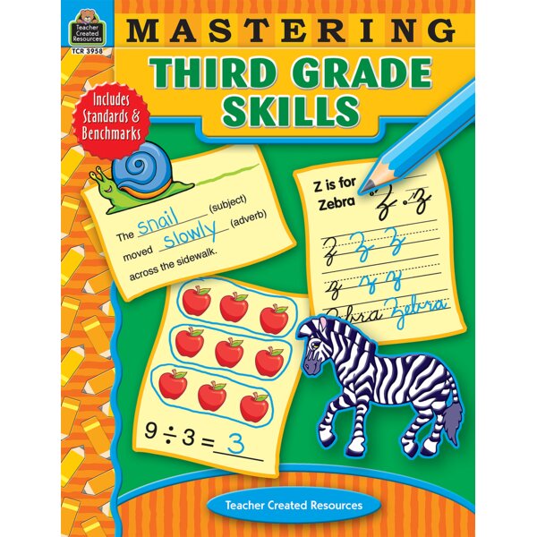 TCR3958 Mastering Third Grade Skills Image