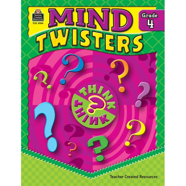 TCR3984 Mind Twisters Grade 4 Image