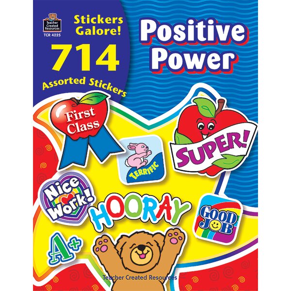 TCR4225 Positive Power Sticker Book Image