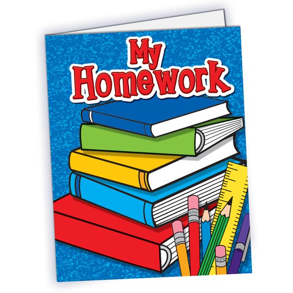 TCR4941 My Homework Pocket Folder Image