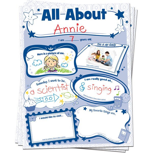 TCR5222 All About Me Poster Pack Image