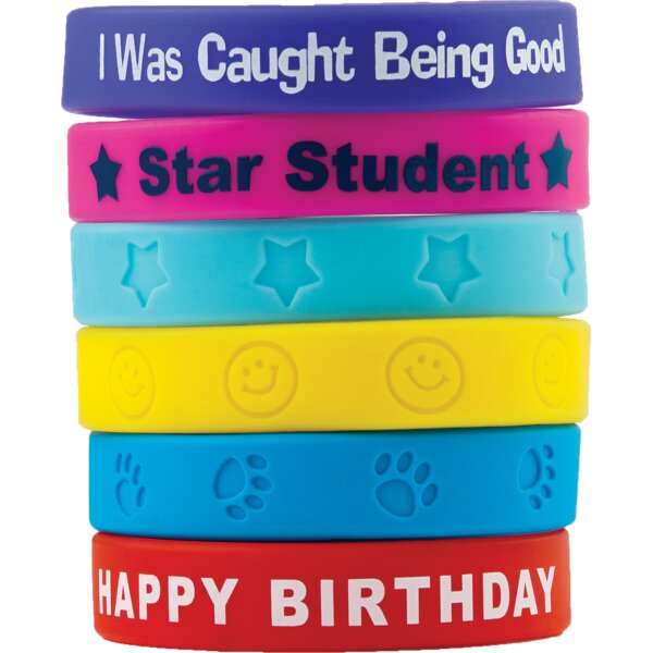 TCR5451 Assorted Wristbands Pack (24 bands) Image