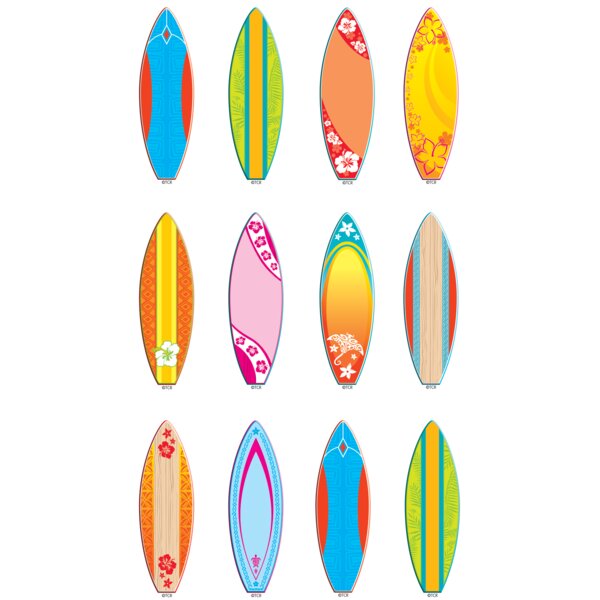 TCR5537 Surfboards Mini Accents Image