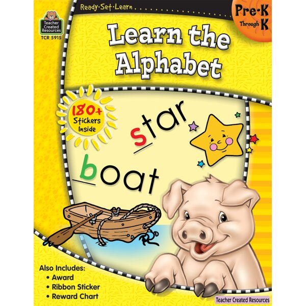 TCR5915 Ready-Set-Learn: Learn the Alphabet PreK-K Image