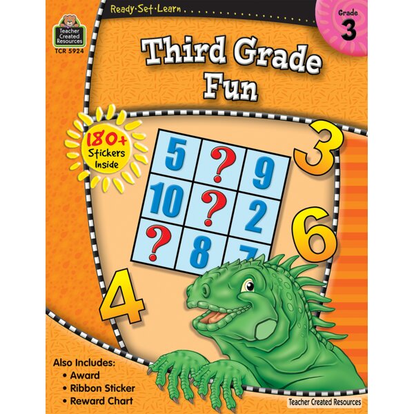 TCR5924 Ready-Set-Learn: 3rd Grade Fun Image