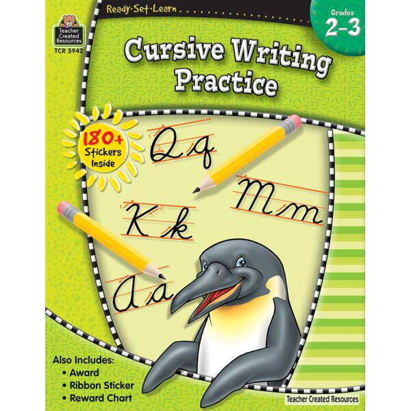 TCR5942 Ready-Set-Learn: Cursive Writing Practice Grade 2-3 Image