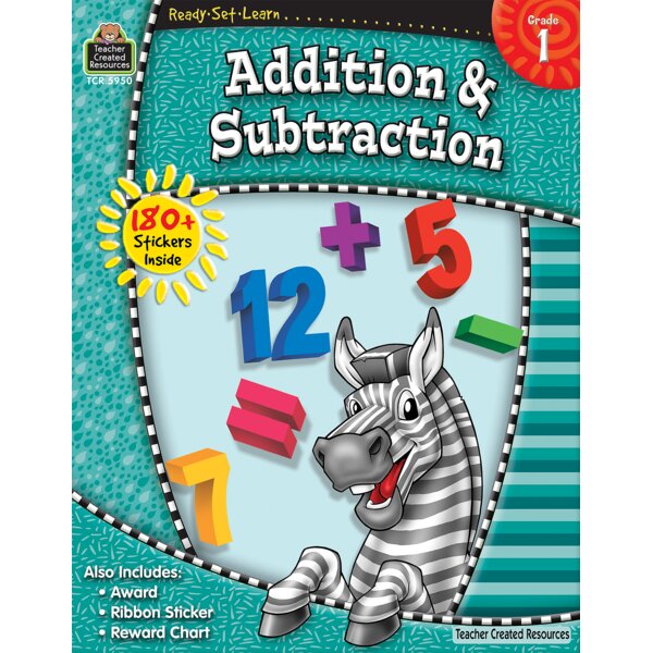 TCR5950 Ready-Set-Learn: Addition & Subtraction Grade 1 Image