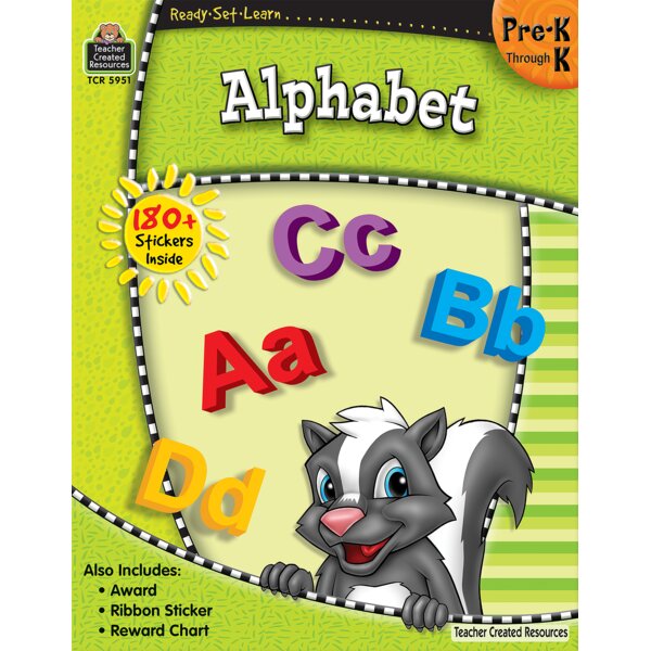 TCR5951 Ready-Set-Learn: Alphabet PreK-K Image