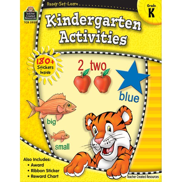 TCR5959 Ready-Set-Learn: Kindergarten Activities Image