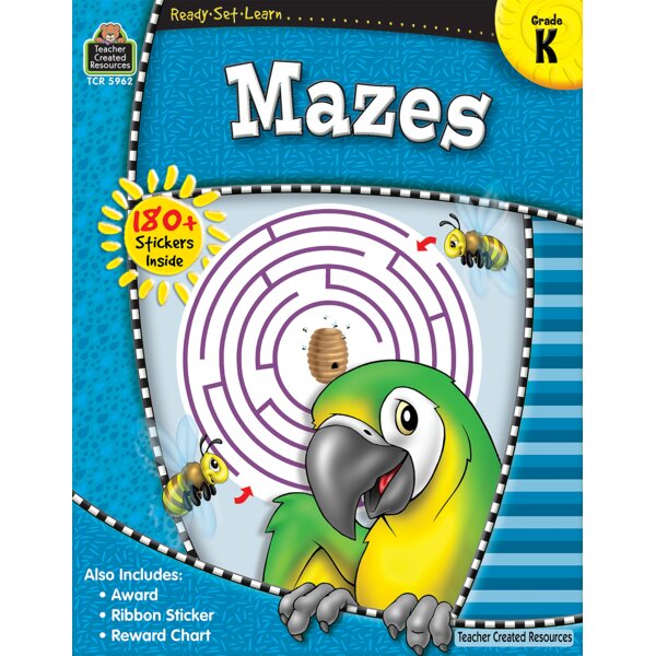 TCR5962 Ready-Set-Learn: Mazes Grade K Image