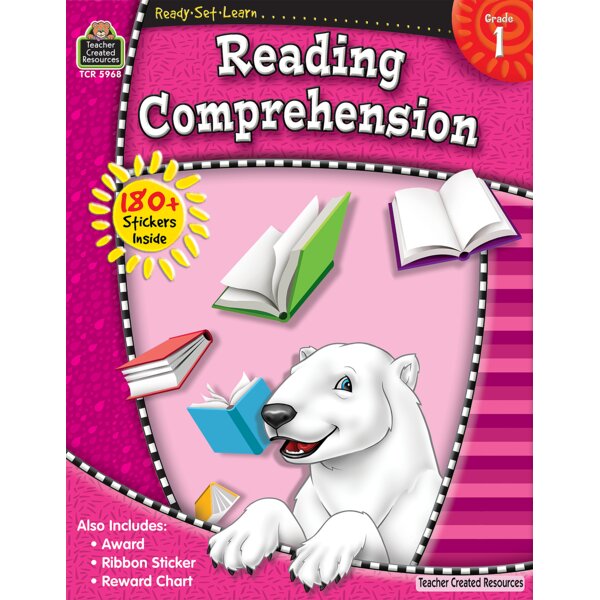 TCR5968 Ready-Set-Learn: Reading Comprehension, Grade 1 Image