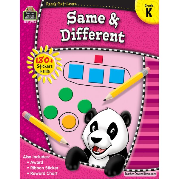 TCR5969 Ready-Set-Learn: Same & Different Grade K Image