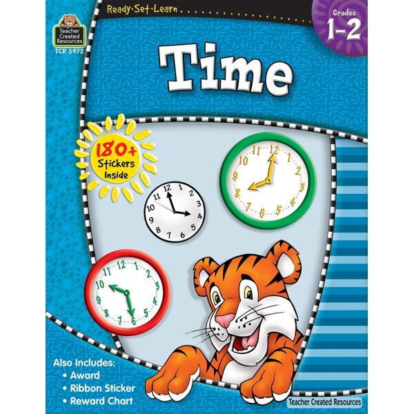 TCR5972 Ready-Set-Learn: Time Grade 1-2 Image