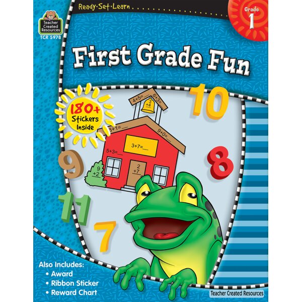 TCR5978 Ready-Set-Learn: First Grade Fun Image