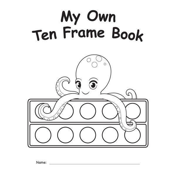 TCR60019 My Own Books: My Ten Frame Book Image