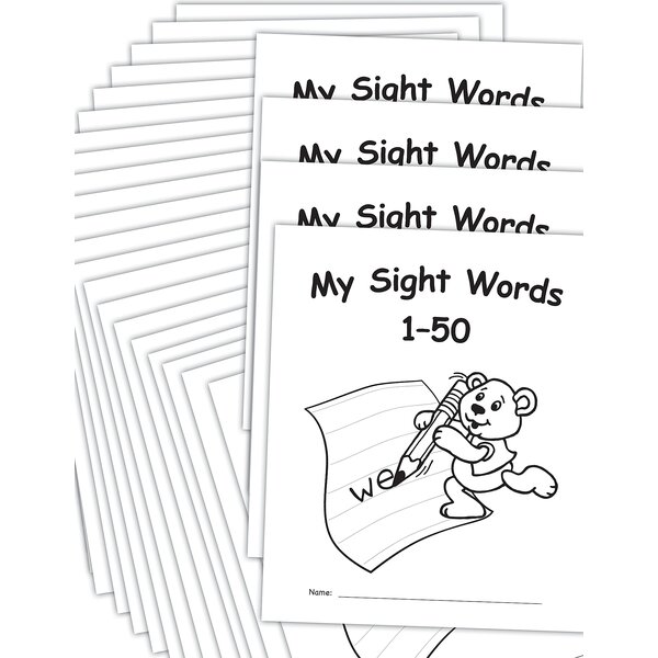 TCR60114 My Own Sight Words 1–50, 25-pack Image