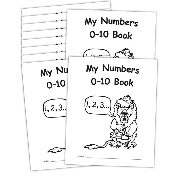 TCR60115 My Own Numbers 0–10 Book, 10-pack Image