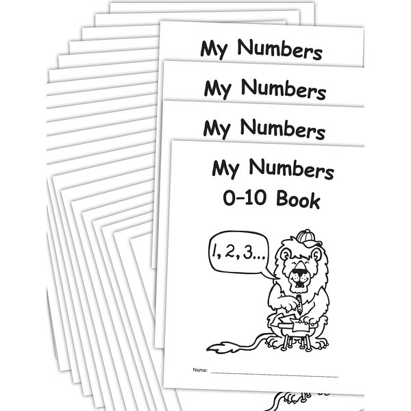 TCR60116 My Own Numbers 0–10 Book, 25-pack Image