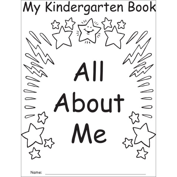 TCR62016 My Own Kindergarten Book All About Me Image