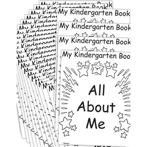 TCR62020 My Own Kindergarten Book All About Me, 25-Pack Image