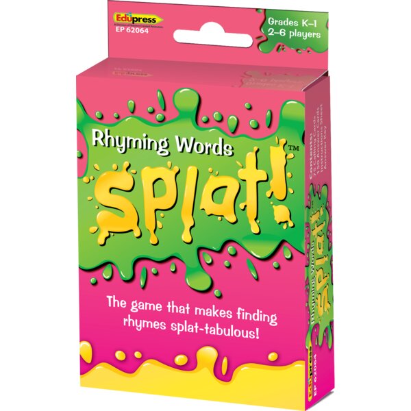 TCR62064 Rhyming Words Splat Game Image