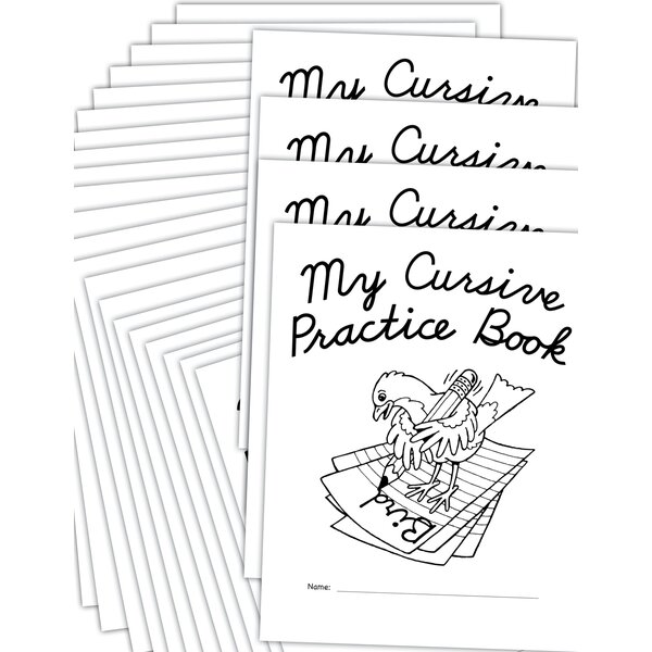 TCR62141 My Own Cursive Practice Book, 25-Pack Image