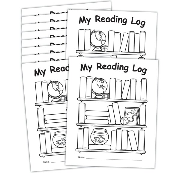 TCR62144 My Own Books: My Reading Log, 10-pack Image