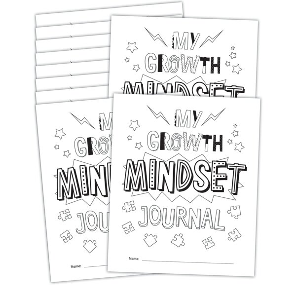 TCR62150 My Own Books: My Growth Mindset Journal, 10-Pack Image