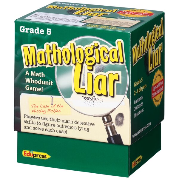 TCR63398 Mathological Liar Game Grade 5 Image