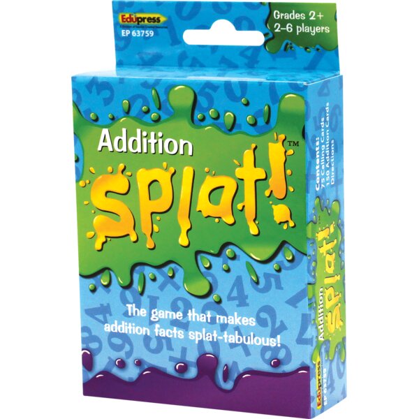 TCR63759 Math Splat Game: Addition Image