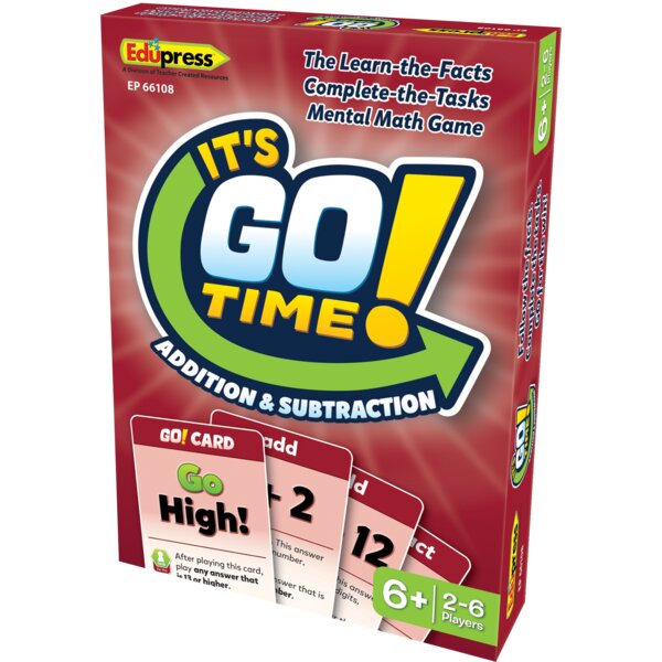 TCR66108 It’s GO Time!: Addition and Subtraction Image