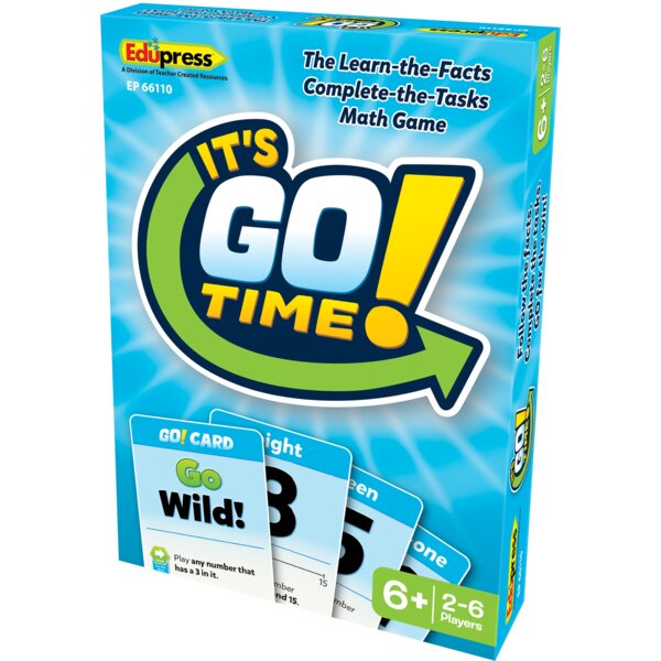 TCR66110 It's GO Time!  Card Game Image