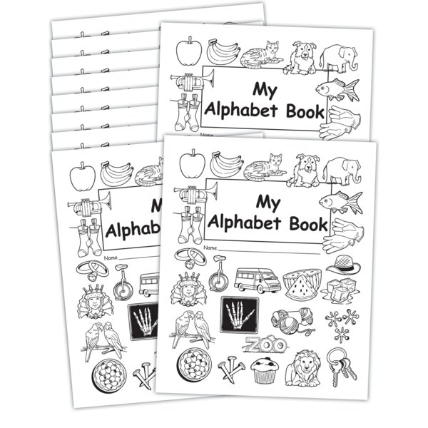 TCR66801 My Own Alphabet Book 10-Pack Image