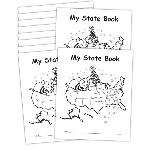 TCR66870 My Own State Book, 10-Pack Image