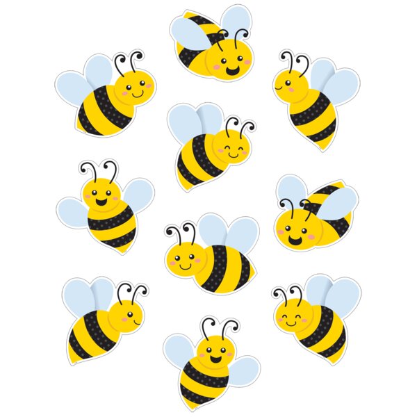 TCR6907 Buzzing Bees Accents Image