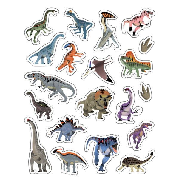 TCR7088 Dinosaurs Stickers Image