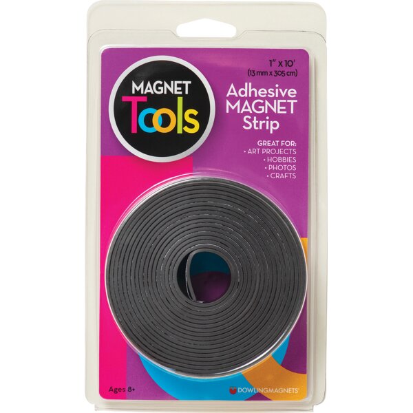 TCR735005 1" Adhesive Magnet Strip Image