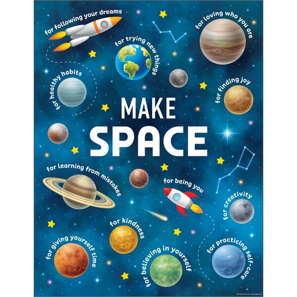 TCR7370 Outer Space Crew Make Space Chart Image