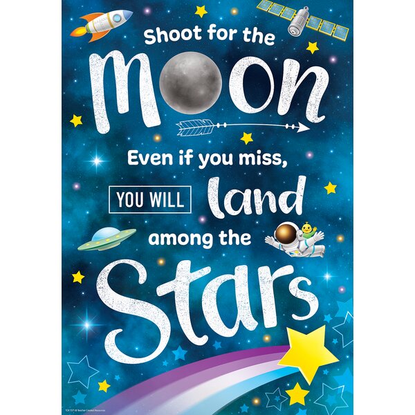 TCR7371 Shoot for the Moon Positive Poster Image