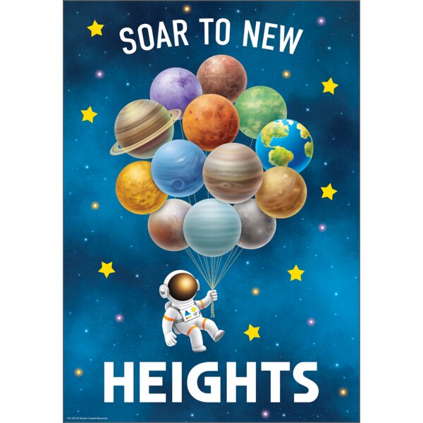 TCR7372 Soar to New Heights Positive Poster Image