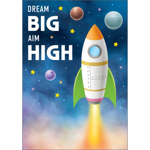 TCR7373 Dream Big Aim High Positive Poster Image